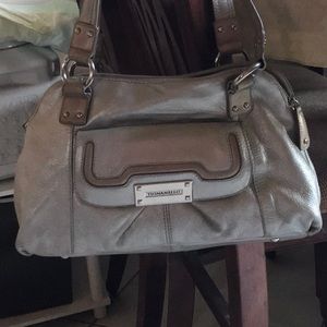 Tignanello Silver With Gold Purse